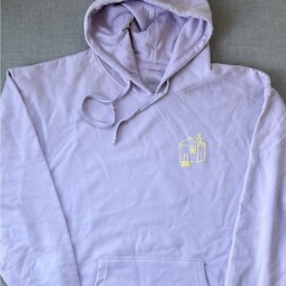 Harry Styles Merch Tour Track List Lavender Hoodie Harry Styles House of Love M - Picture 2 of 6